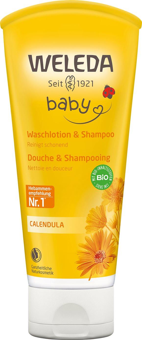 WELEDA BABY Calendula Waschlotion&Shampoo 200 ml