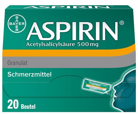 ASPIRIN Gran 500 mg Btl 20 Stk