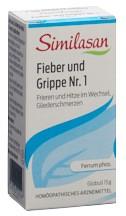SIMILASAN Fieber und Grippe Nr. 1 Glob 15 g