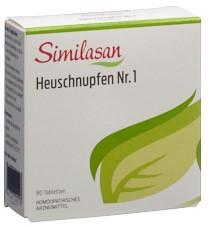 SIMILASAN Heuschnupfen Nr. 1 Tabl 80 Stk