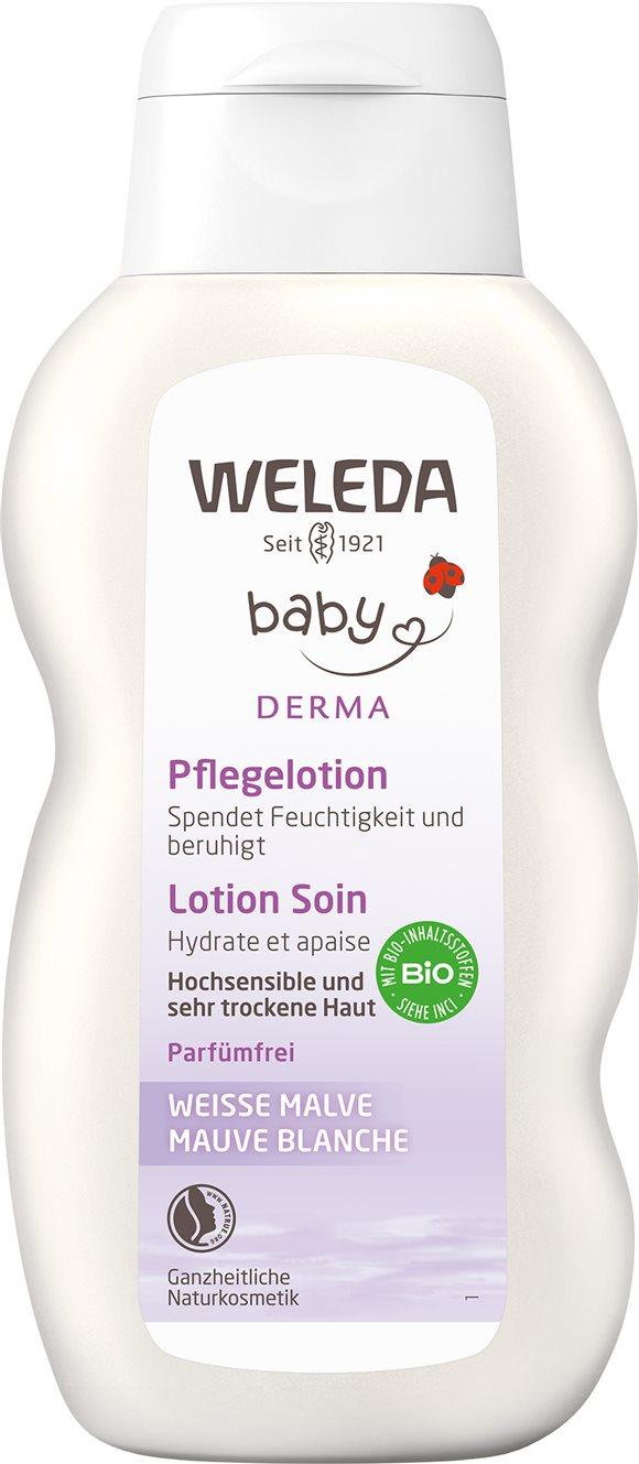 WELEDA BABY Derma Weisse Malve Pflegelotion 200 ml