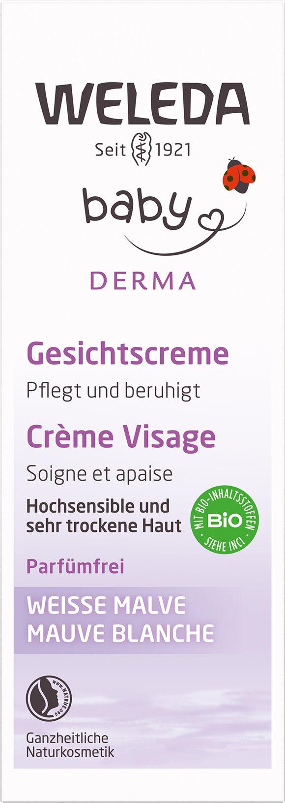 WELEDA BABY Derma Weisse Malve Gesichtscr 50 ml