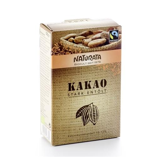NATURATA Kakao stark entölt 125 g