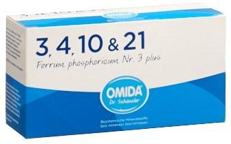 OMIDA SCHÜSSLER No3 Ferr phos plus Plv Btl 12 Stk