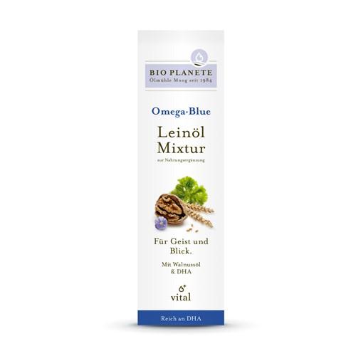 BIO PLANETE Omega Blue Leinöl-Mixtur Fl 100 ml