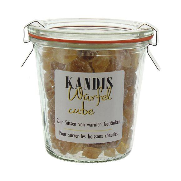 HERBORISTERIA Würfel-Kandis braun Weck-Glas 200 g