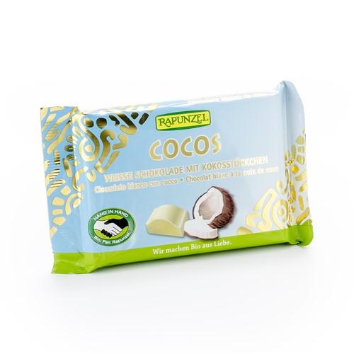 RAPUNZEL Schokolade Cristal  Weiss Kokos 100 g