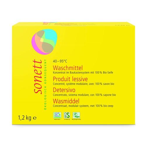 SONETT Waschmittel 40° 60° 95°C Pulver 1.2 kg