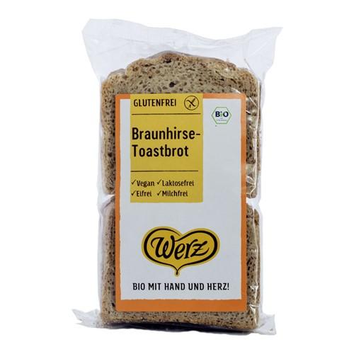 WERZ Braunhirse-Toastbrot 250 g
