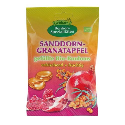 LIEBHART Bio Bonbons Sanddorn Granatapf 100 g