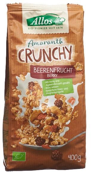 ALLOS Amaranth Crunchy Beerenfrucht 400 g