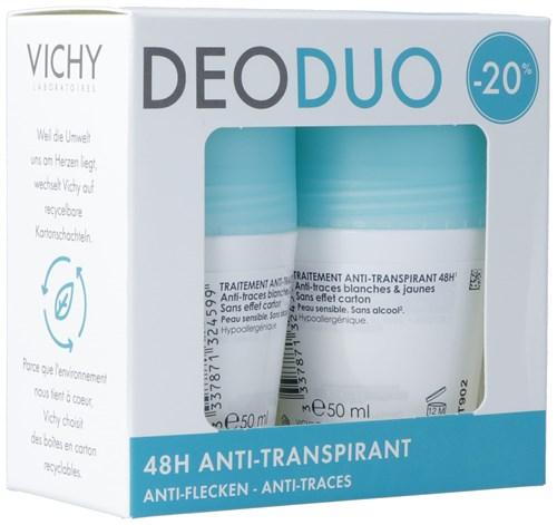 VICHY Deo Anti-Flecken Duo -20% 2 Roll-on 50 ml