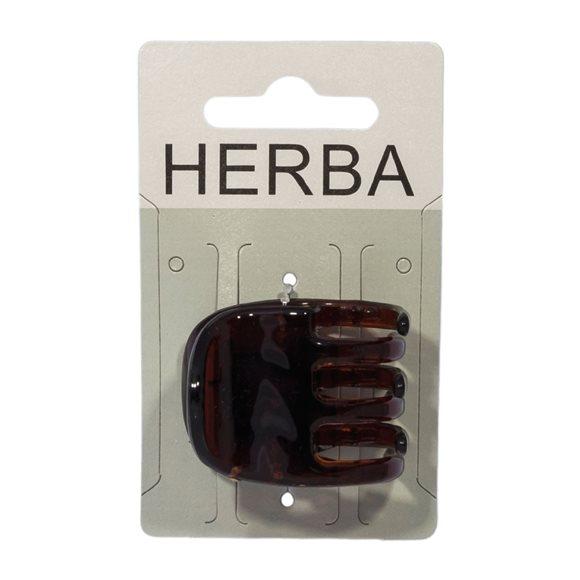 HERBA Klammer 3.3cm braun