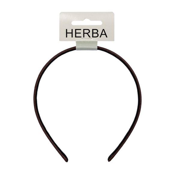 HERBA Haarreif 0.7cm braun