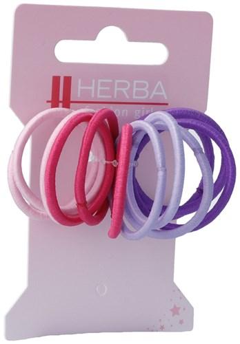 HERBA Kids Haarbinder 3cm rosa 12 Stk