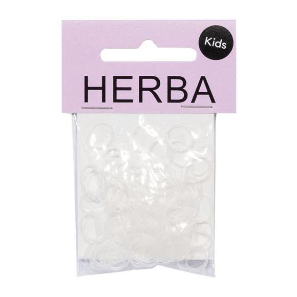 HERBA Kids Haarbinder 1cm weiss