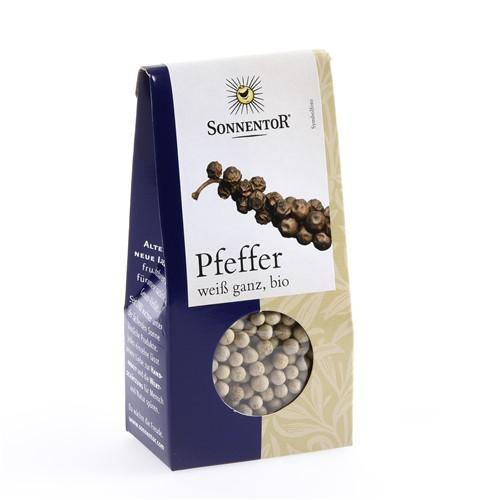 SONNENTOR Pfeffer weiss ganz 35 g