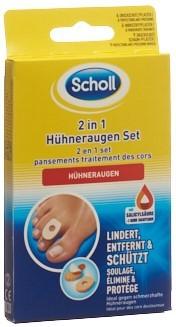 SCHOLL 2in1 Hühneraugen Set