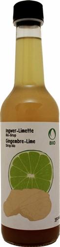 HALTBARMACHEREI Ingwer-Limettensirup Bio 3.5 dl