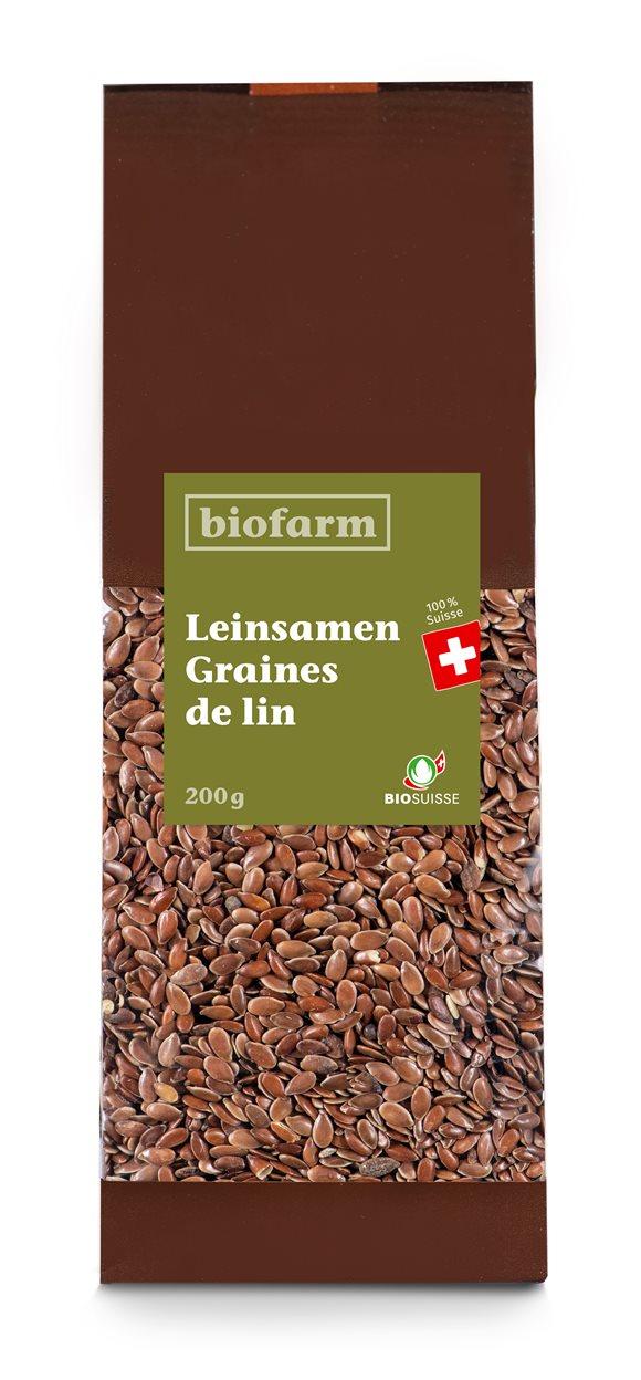BIOFARM Leinsamen Knospe CH Btl 200 g