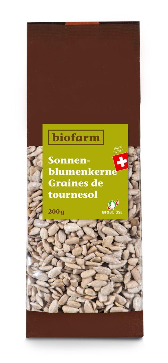 BIOFARM Sonnenblumenkerne CH Knospe Btl 200 g