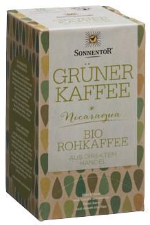SONNENTOR Grüner Kaffee Btl 18 Stk