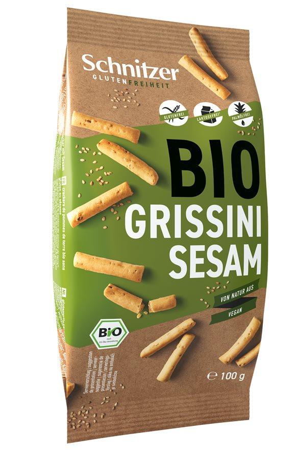 SCHNITZER Bio Grissini Sesam 100 g