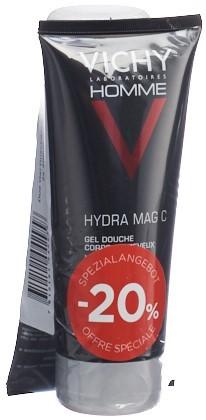 VICHY Homme Duo Duschgel Hydra Mag C 2 x 200 ml