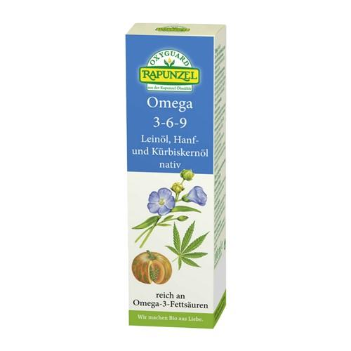 RAPUNZEL Omega 3-6-9 Lein Hanf Kürbisöl 100 ml