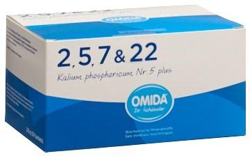 OMIDA SCHÜSSLER No5 Kal phos plus Plv Btl 30 Stk