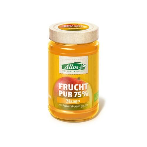 ALLOS Frucht Pur Konfitüre 75% Mango Bio 250 g