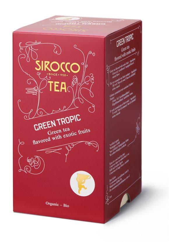 SIROCCO Teebeutel Green Tropic 20 Stk