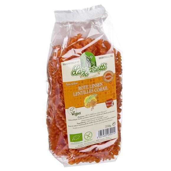 LAZZARETTI Spiralen Rote Linsen Btl 250 g