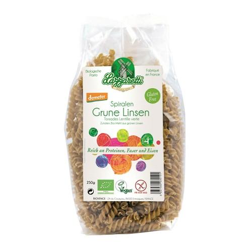 LAZZARETTI Spiralen Grüne Linsen Btl 250 g