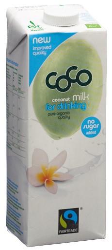 DR MARTINS Coco Milk zum Trinken Bio Tetra 1 lt