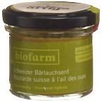 BIOFARM Bärlauchsenf Knospe CH Glas 100 g