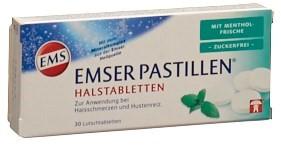 EMSER Pastillen zuckerfrei Mentholfrische 30 Stk