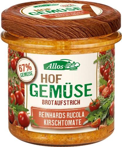 ALLOS Brotaufstrich Rucola Kirschtomate Bio 135 g