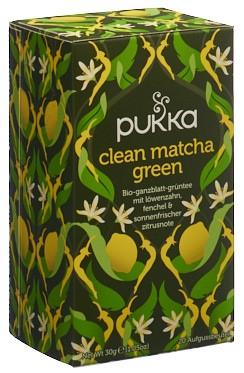 PUKKA Clean Matcha Green Tee Bio Btl 20 Stk