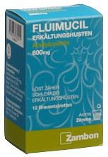 FLUIMUCIL Erkältungshust Brausetabl 600 mg 12 Stk
