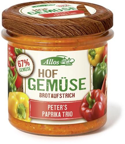 ALLOS Brotaufstrich Paprika Trio Bio 135 g