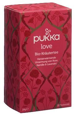 PUKKA Love Tee Bio Btl 20 Stk