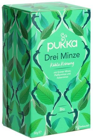 PUKKA Drei Minze Tee Bio Btl 20 Stk
