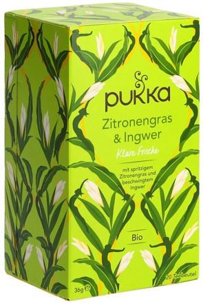 PUKKA Zitronengras&Ingwer Tee Bio Btl 20 Stk