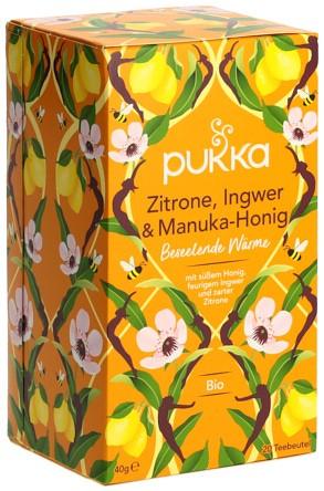 PUKKA Zitrone Ingwer&Manuk Hon Tee Bio Btl 20 Stk