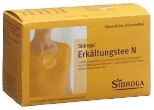 SIDROGA Erkältungstee N 20 Btl 2 g