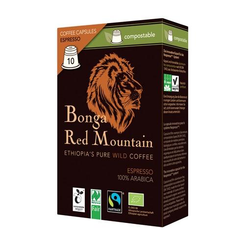 ORIG FOOD Bonga Red Mountain Kaps Espre 10 Stk