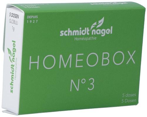 SN HomeoBox 3 Glob 5 x 1 g