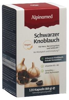 ALPINAMED Schwarzer Knoblauch Kaps 120 Stk