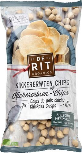 DE RIT Kichererbsen-Chips Meersalz Bio 75 g